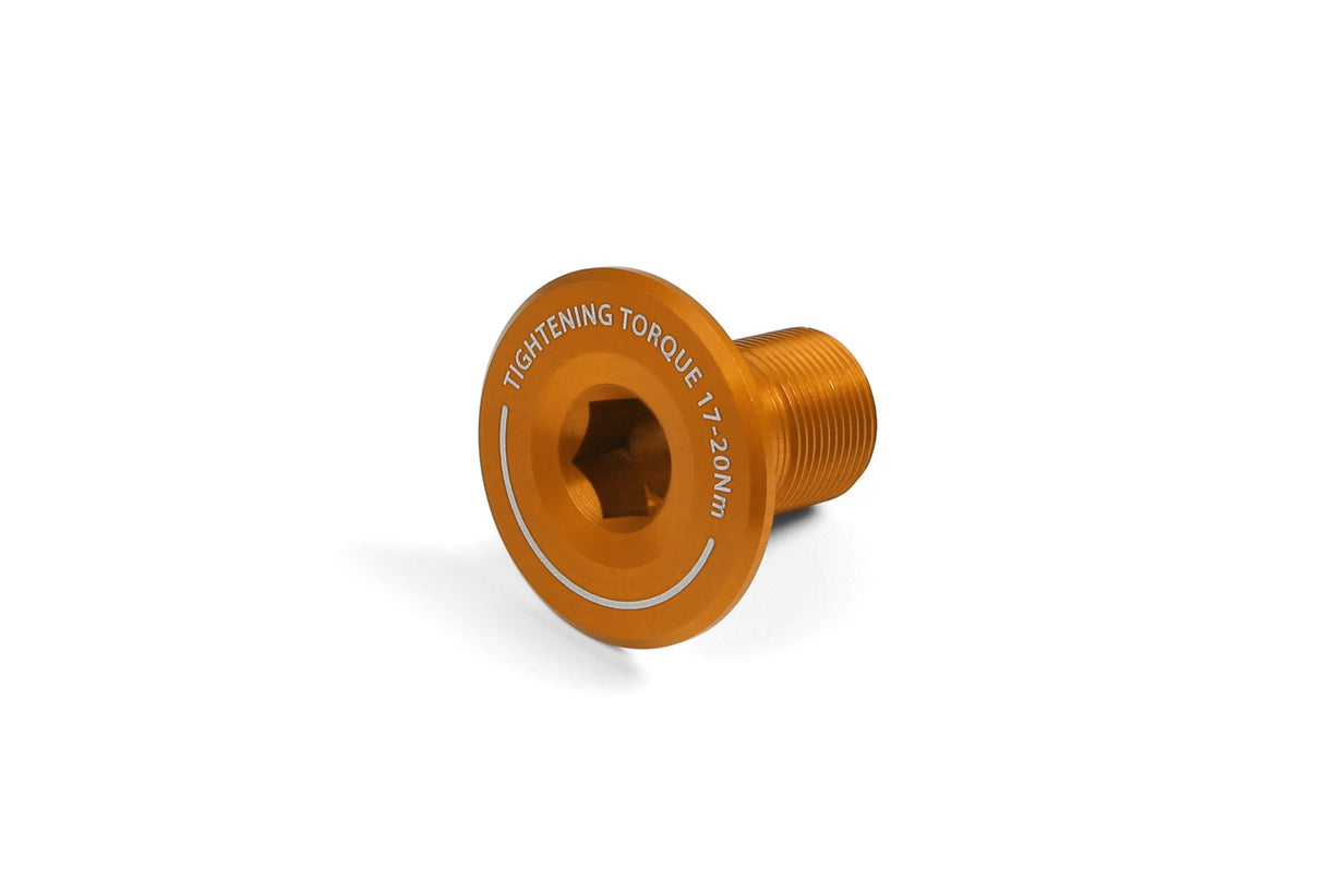 Kurbel-Endschraube - orange