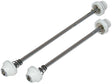 Hex Schnellspanner VR und HR Paar - XL Größe - weiss