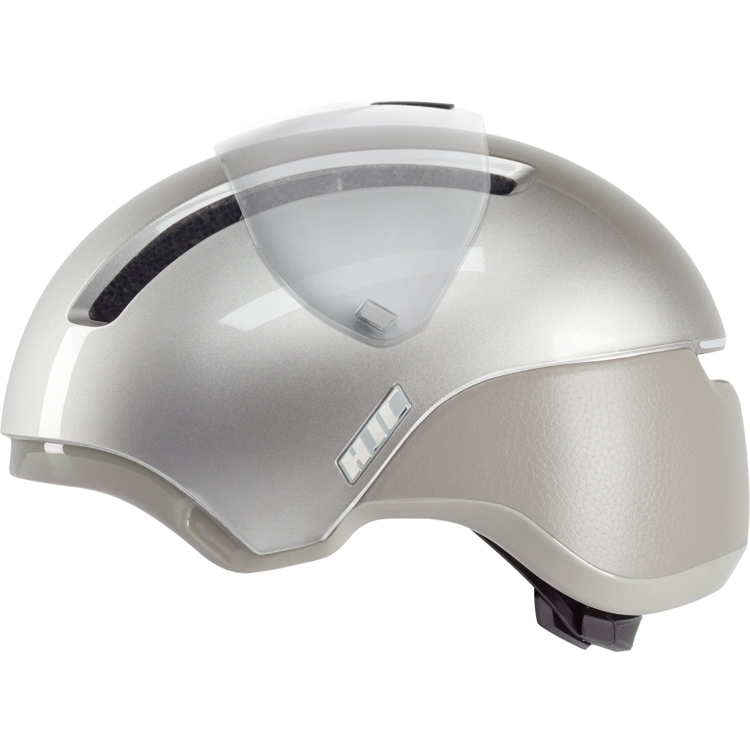 HJC Calido Plus Urban / E-Bike Fahrradhelm Greyish Silver