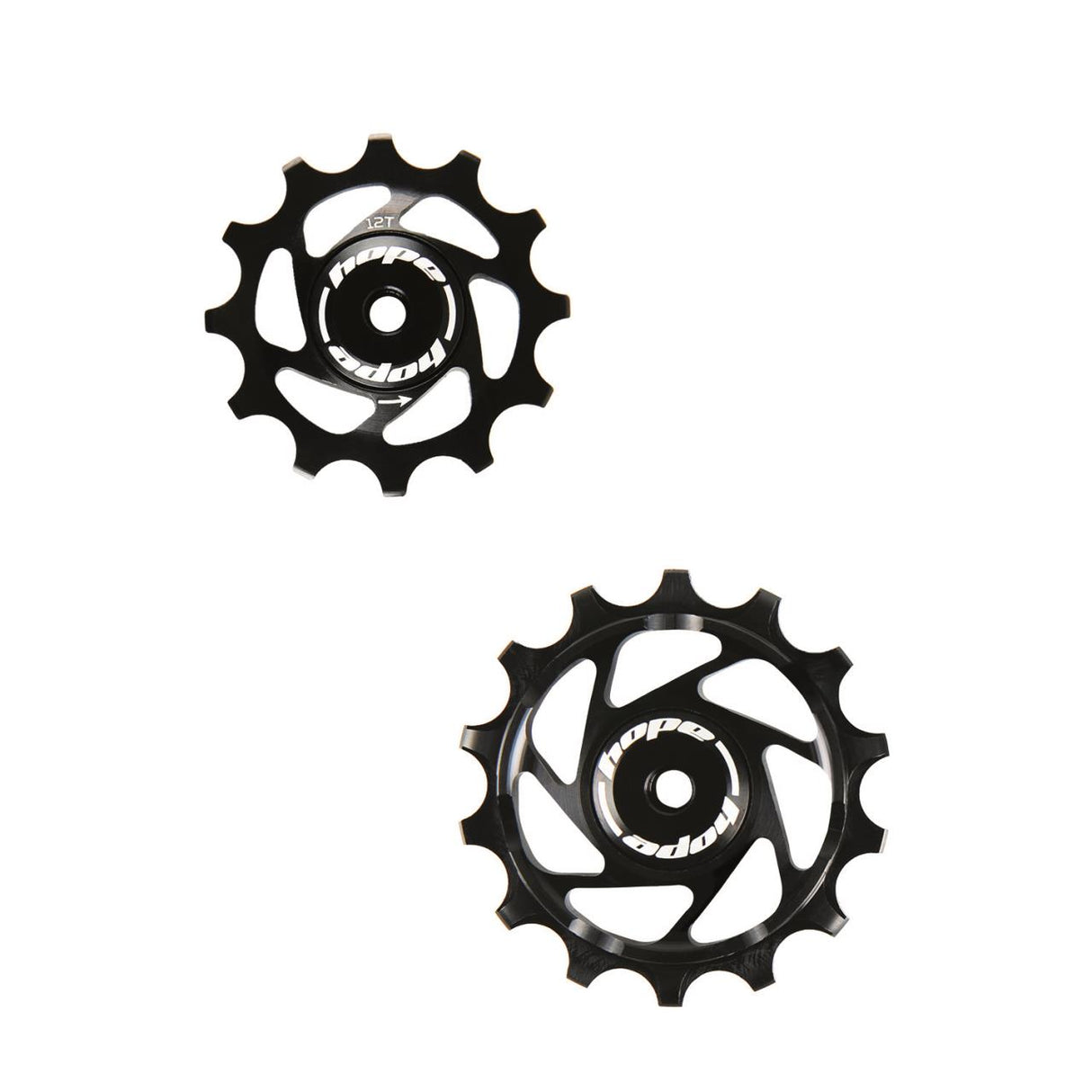 Jockey Wheels Schaltrollen - 14Z / 12Z - Schwarz