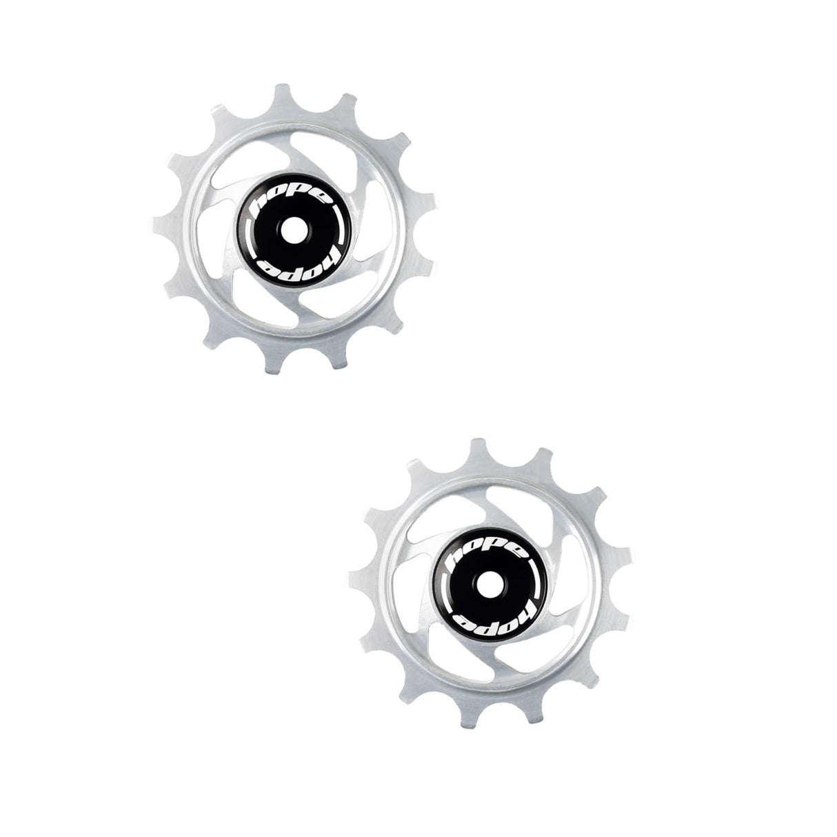 Jockey Wheels Schaltrollen - 13 Zähne - Silber