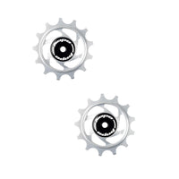 Rouleaux de dérailleur Jockey Wheels - 13 dents - Argent