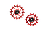 Jockey Wheels Schaltrollen - 16/14 - Red