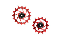 Jockey Wheels Schaltrollen - 16/14 - Red