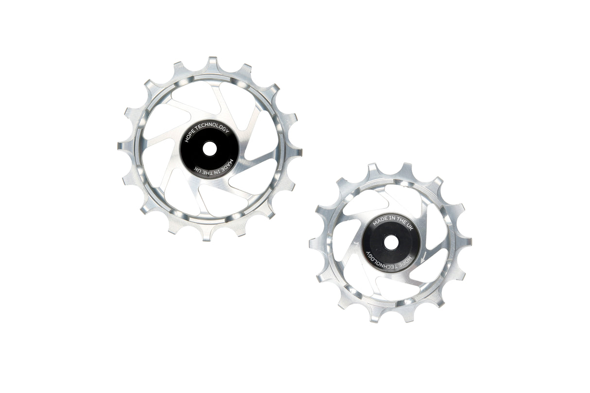 Jockey Wheels Schaltrollen - 16/14 - Silver