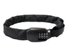 Spin, wearable 6mm chain with 4-digit combi-dial - all black