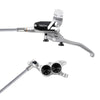 Tech 4 E4 Disc Brake Steel Braided Line - silver / black 