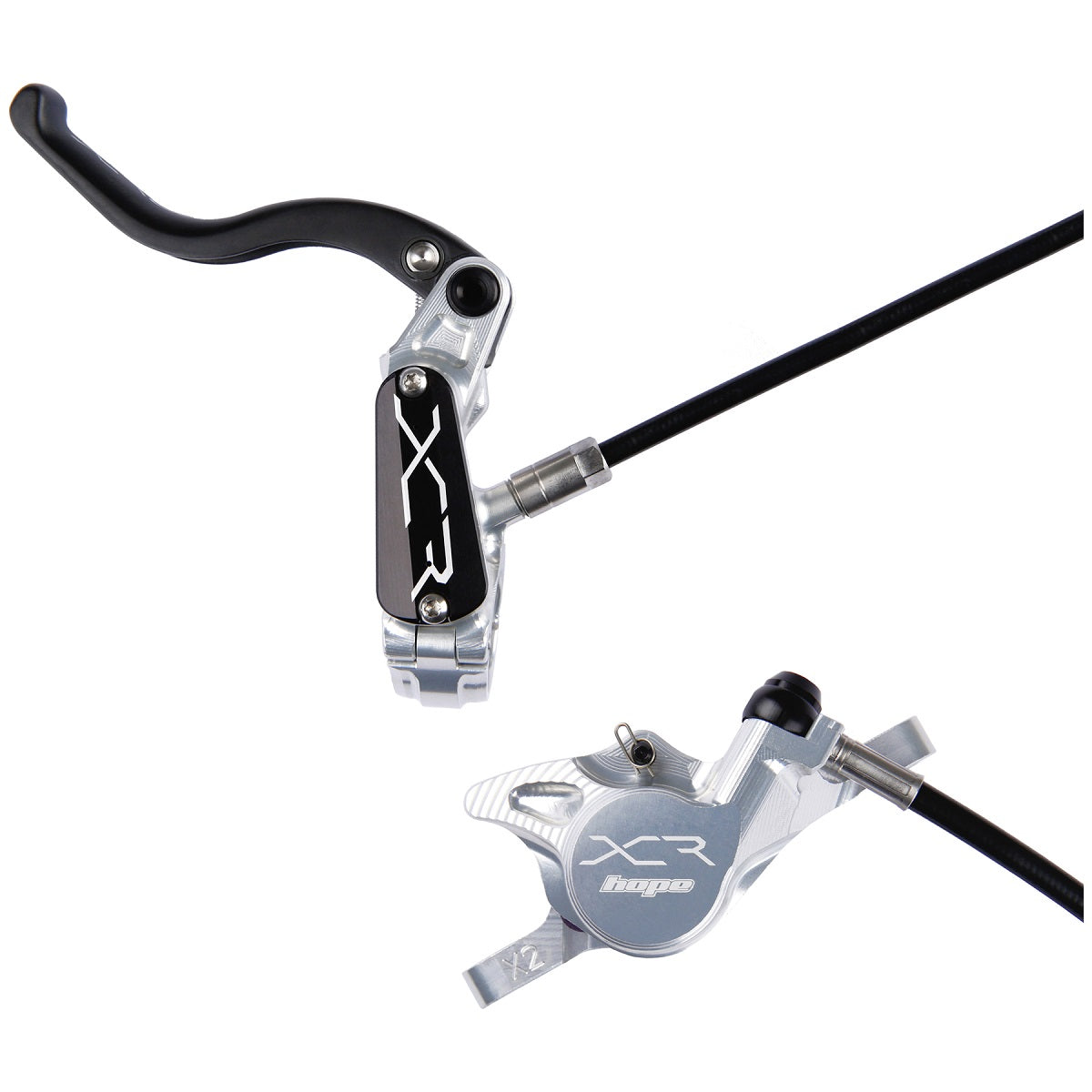 XCR Pro X2 Scheibenbremse - silber