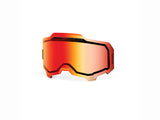 100% Armega Replacement lens - Inj. dual pane vented mirror - red