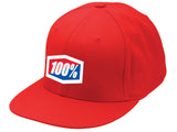 100% Official J-Fit flexfit hat - red