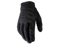 100% Brisker Youth Cold Weather Gloves - black