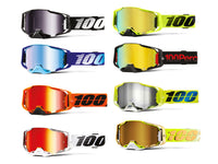 100% Armega Goggle - Mirror Lens - blue