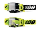 100% Armega Forecast Goggle - Clear Lens - Black - 2023