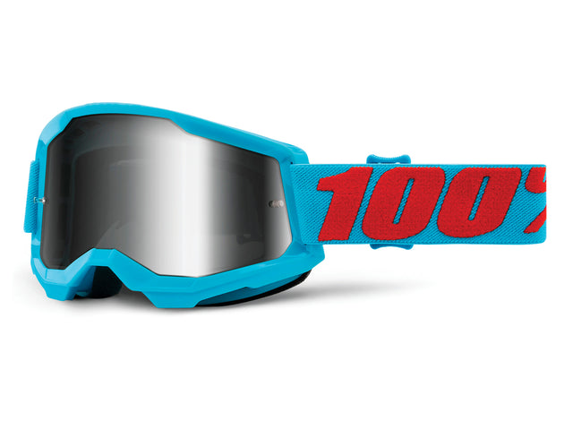 100% Strata 2 Goggle Summit - Mirror Silver