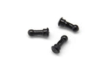 100% Forecast Replacement Tear Off Pin Kit (3 pcs) - clear