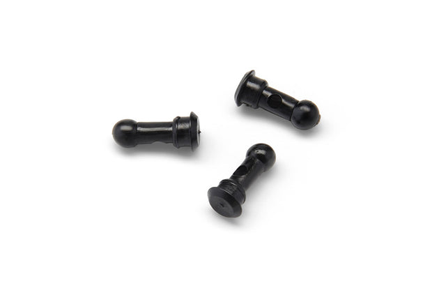 100% Forecast Replacement Tear Off Pin Kit (3 pcs) - clear