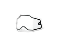 100% Gen 2 Replacement lens - Dual pane - clear