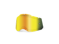 100% Gen 2 Replacement lens - Dual pane vented mirror - gold