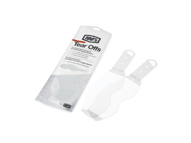 100% RC2/AC2/ST2 Standard Tear-Offs 50 PK