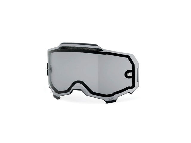 100% Armega Replacement lens - Inj. Dual pane vented - smoke