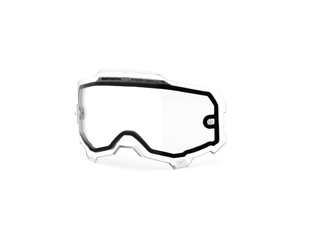 100% Armega Replacement lens - Inj. Dual pane vented - clear