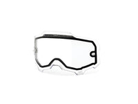 100% Armega Replacement lens - Inj. Dual pane vented - clear