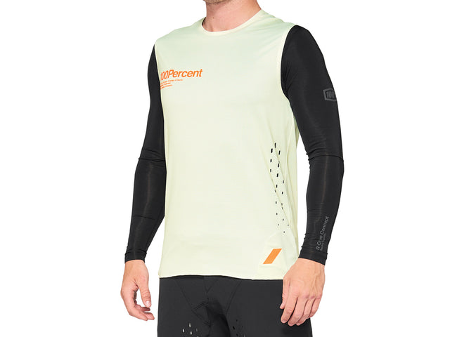 100% R-Core Concept Sleeveless Jersey (SP21) - yellow