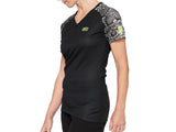 100% Airmatic Womens Jersey (SP21) - Black Python