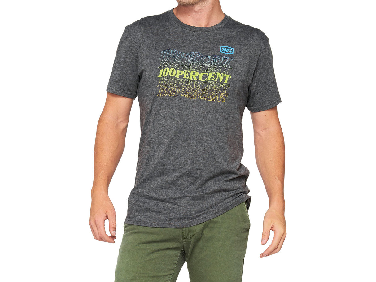 100% Silva T-Shirt - Charcoal/Heather