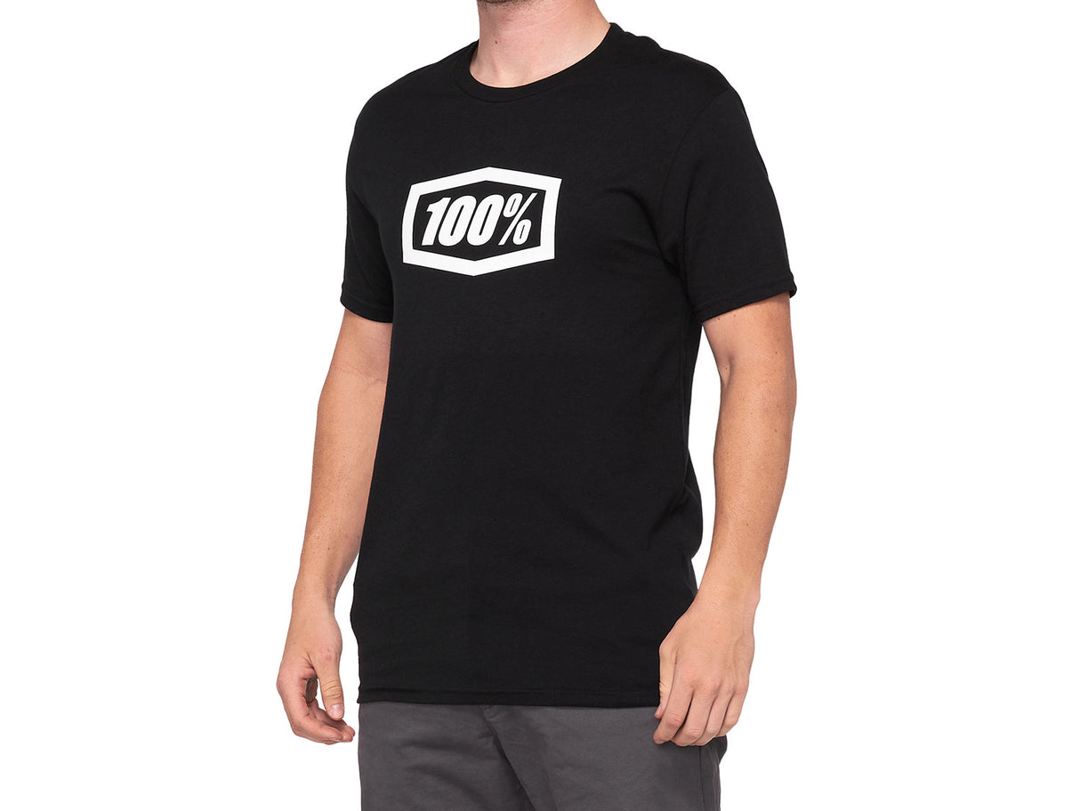 100% Icon Short Sleeve Tee schwarz
