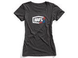100% Stripes women's t-shirt - charcoal