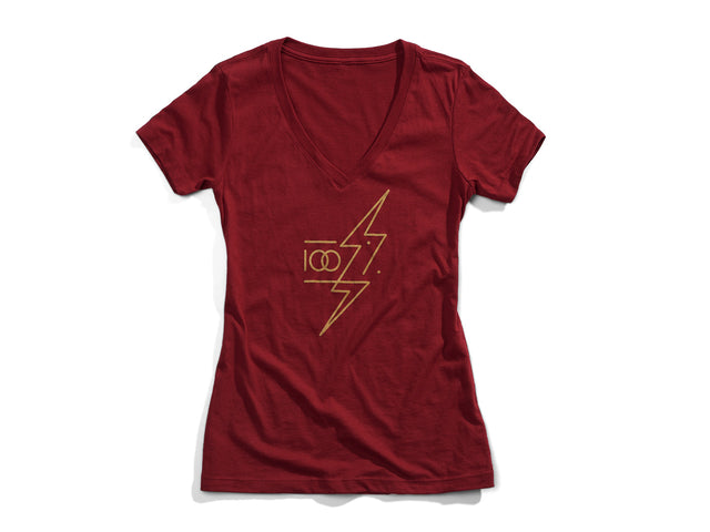 100% Helgi women's t-shirt - Brick