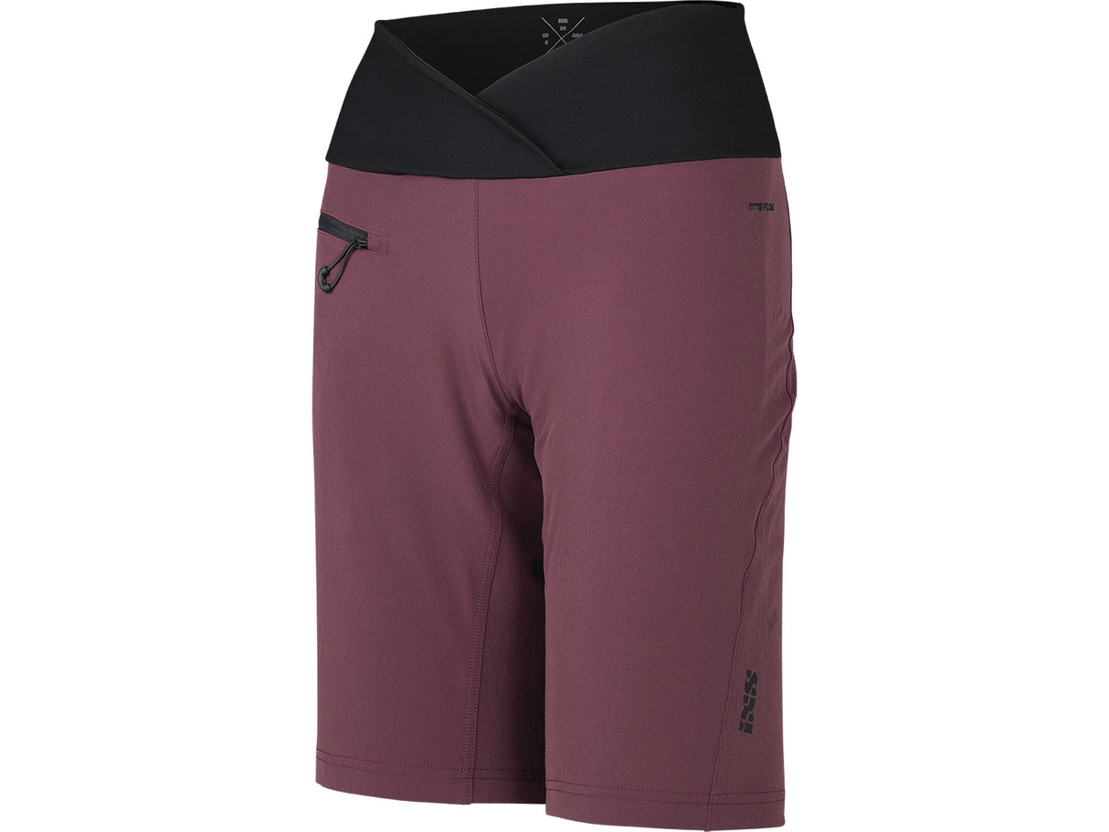 Flow XTG Hip-Hugger Women Shorts - Raisin