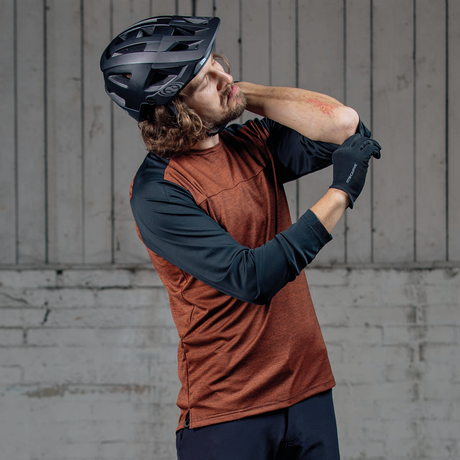 Flow X Trikot langärmlig - Orange/Schwarz