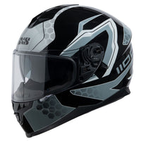 1100 2.2 Motorcycle Helmet - black-gray 