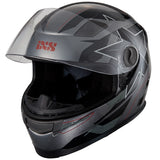 135 KID 2.0 Helm - grau-schwarz-rot