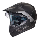 207 2.0 Motorradhelm matte black grey