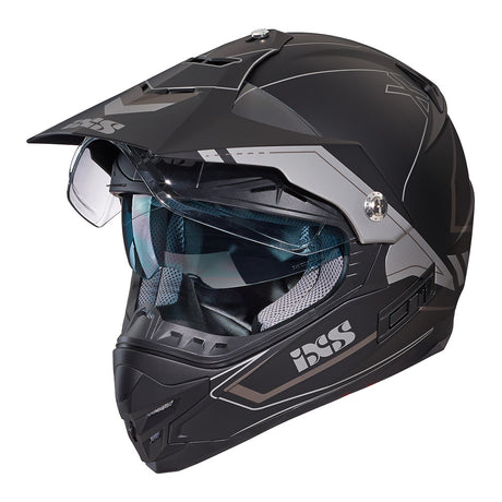 207 2.0 Motorradhelm matte black grey