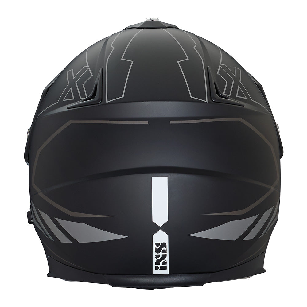 207 2.0 Motorradhelm matte black grey