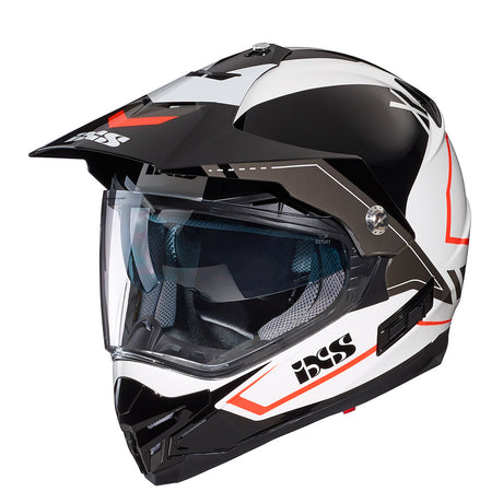 207 2.0 Motorradhelm white black red