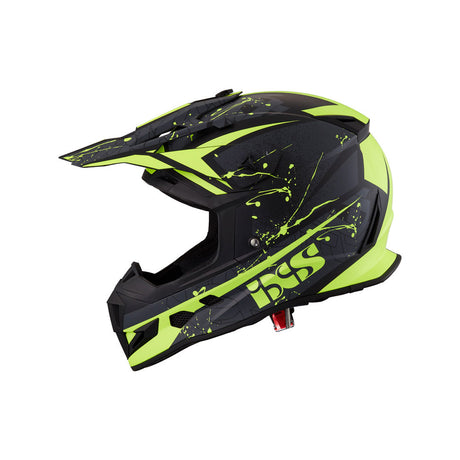 361 2.0 Motorradhelm matte black fluo yellow
