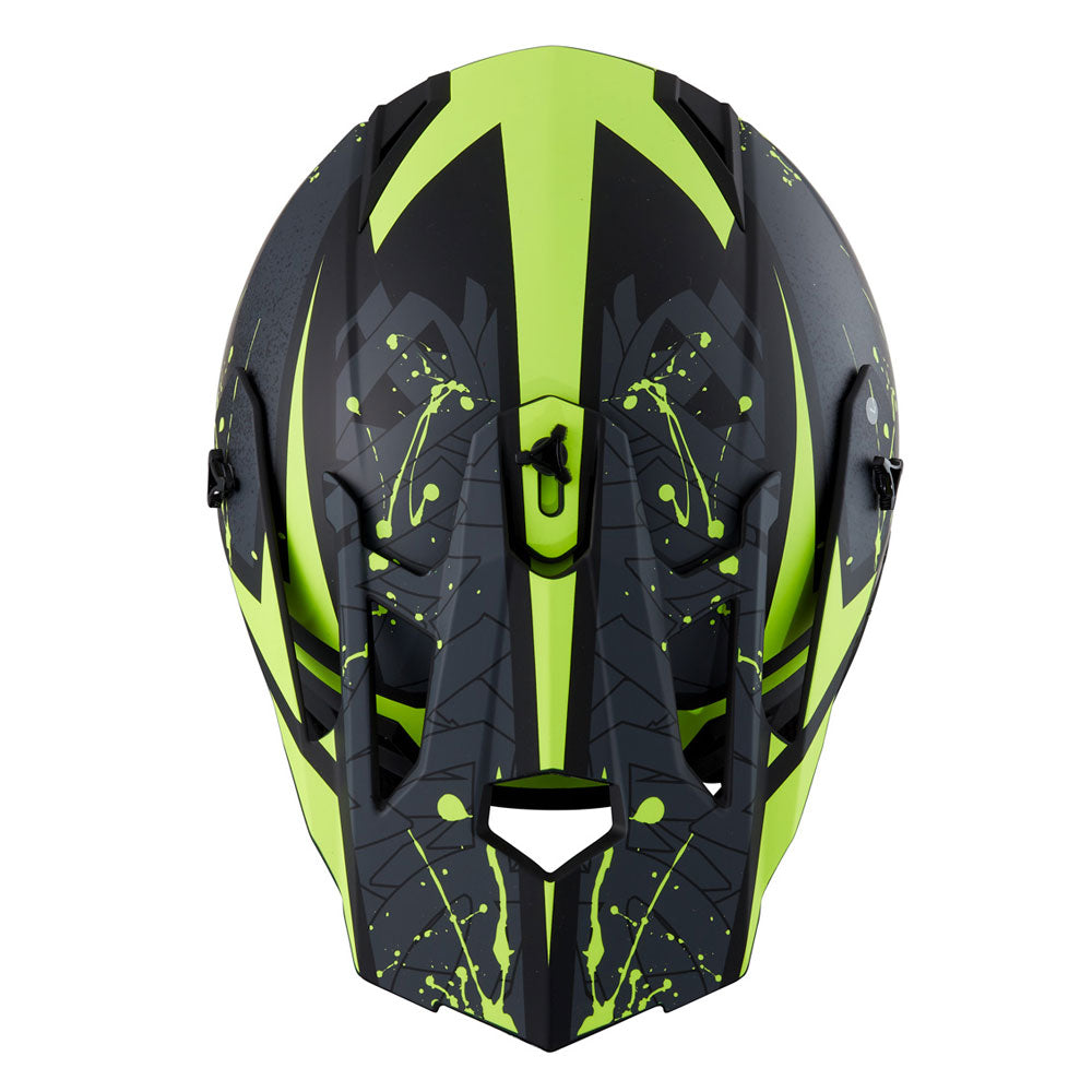361 2.0 Motorradhelm matte black fluo yellow