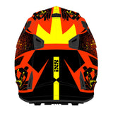 361 2.0 Motorradhelm red black yellow