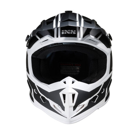 361 2.1 Motorradhelm matte black white