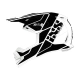 361 2.1 Motorradhelm matte black white