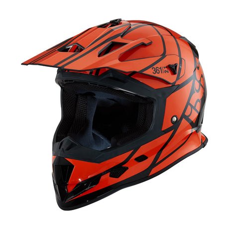 361 2.1 Motorradhelm orange black