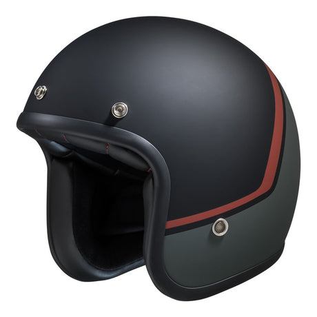 77 2.2 Jethelm matte black grey red