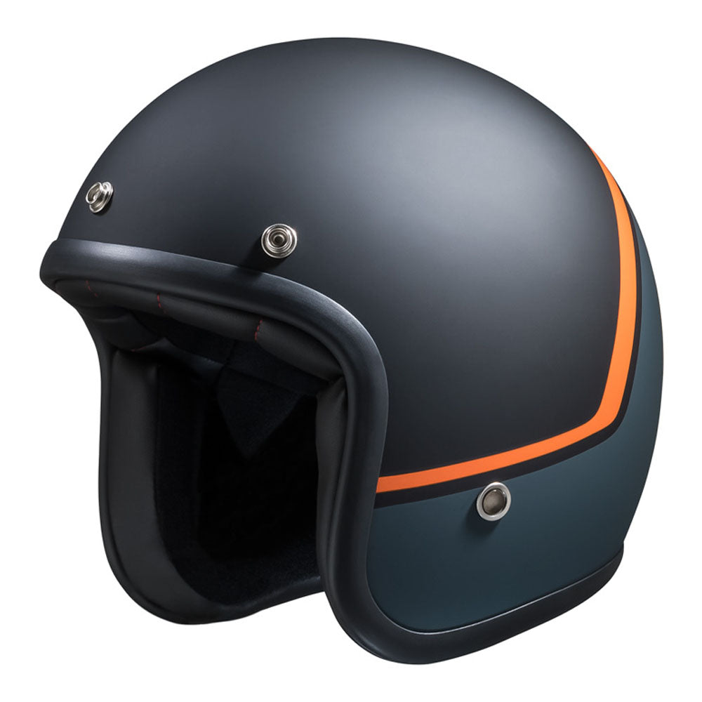 77 2.2 Jethelm matte black orange