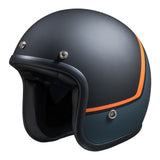 77 2.2 Jethelm matte black orange