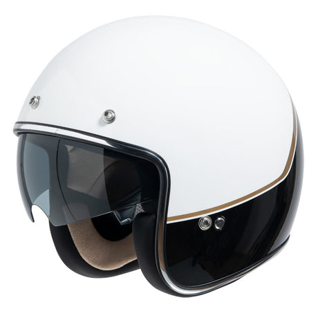 77 2.2 Jethelm white black gold
